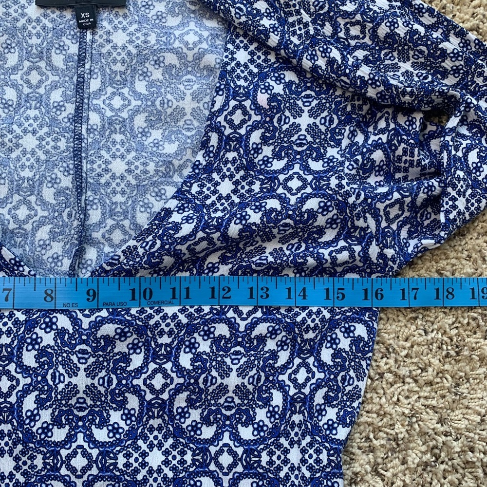 Lulus Mandala Daydream Blue Print Maxi-dress EUC Size XS Stretchy Fabric - Picture 10 of 14